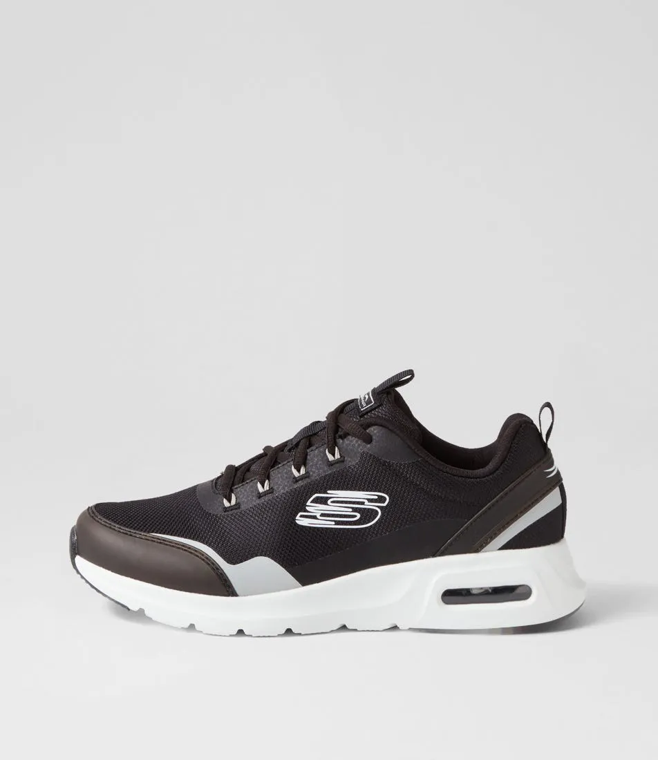 SKECHERS Skech Air Court G N Black White Sneakers