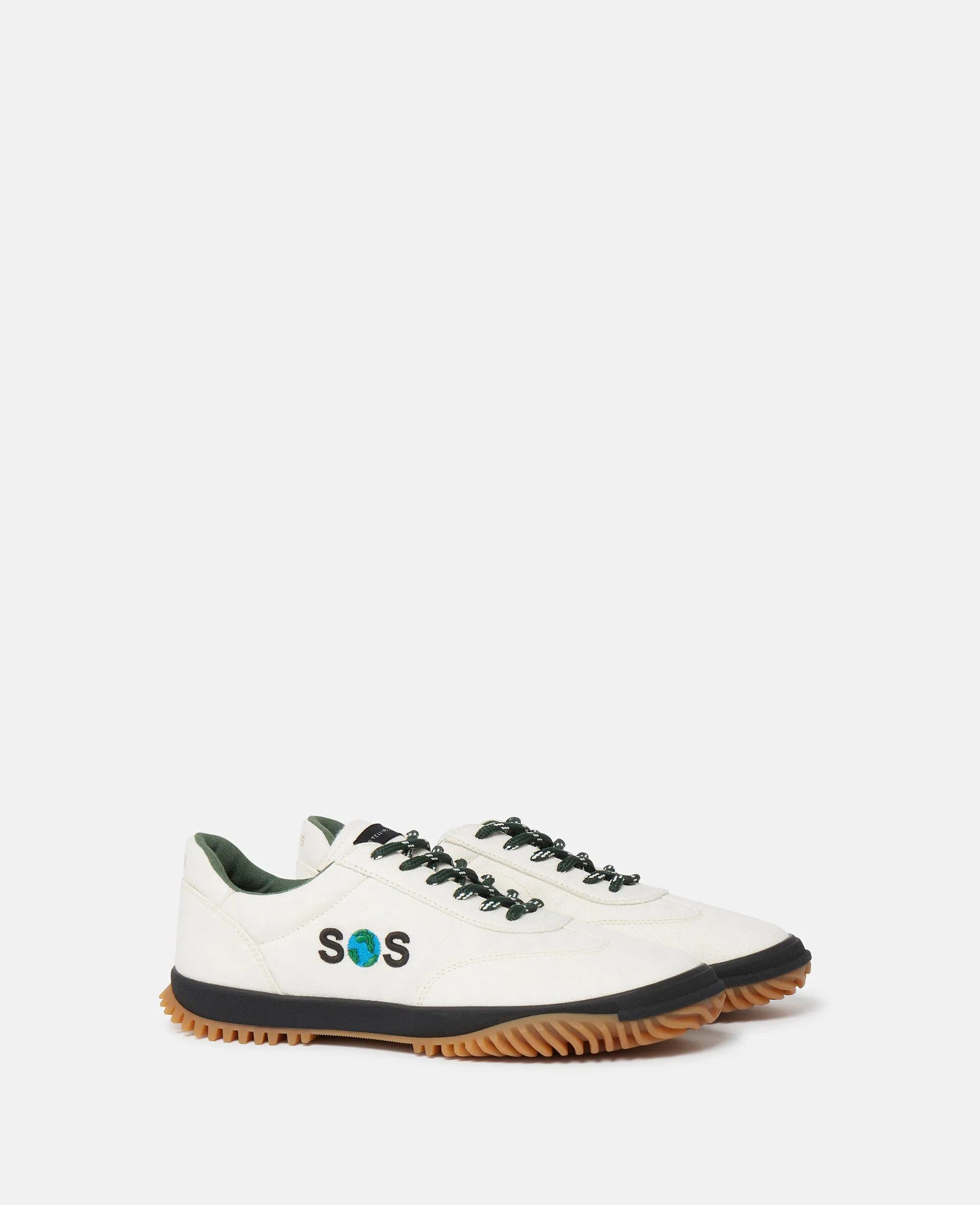 SOS Embroidered S-Wave Sport Trainers