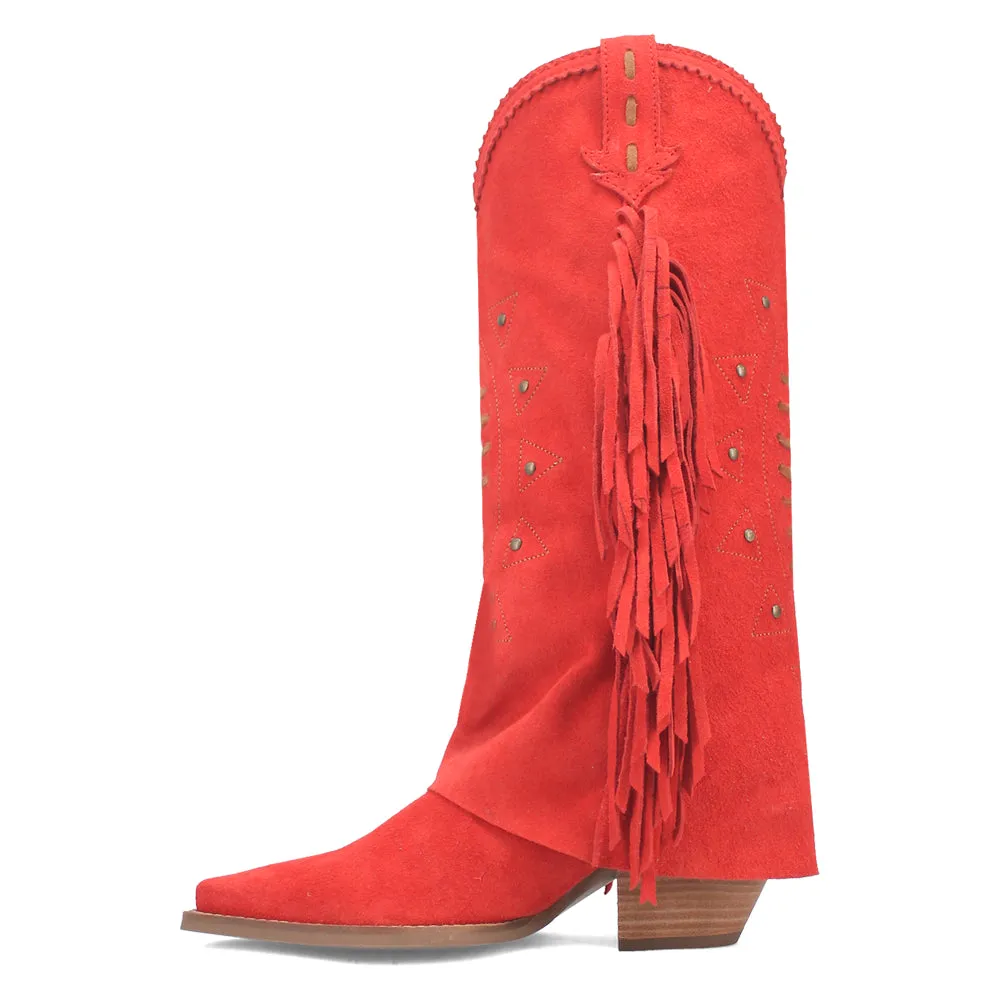 Spirit Trail Studded Snip Toe Cowboy Boots