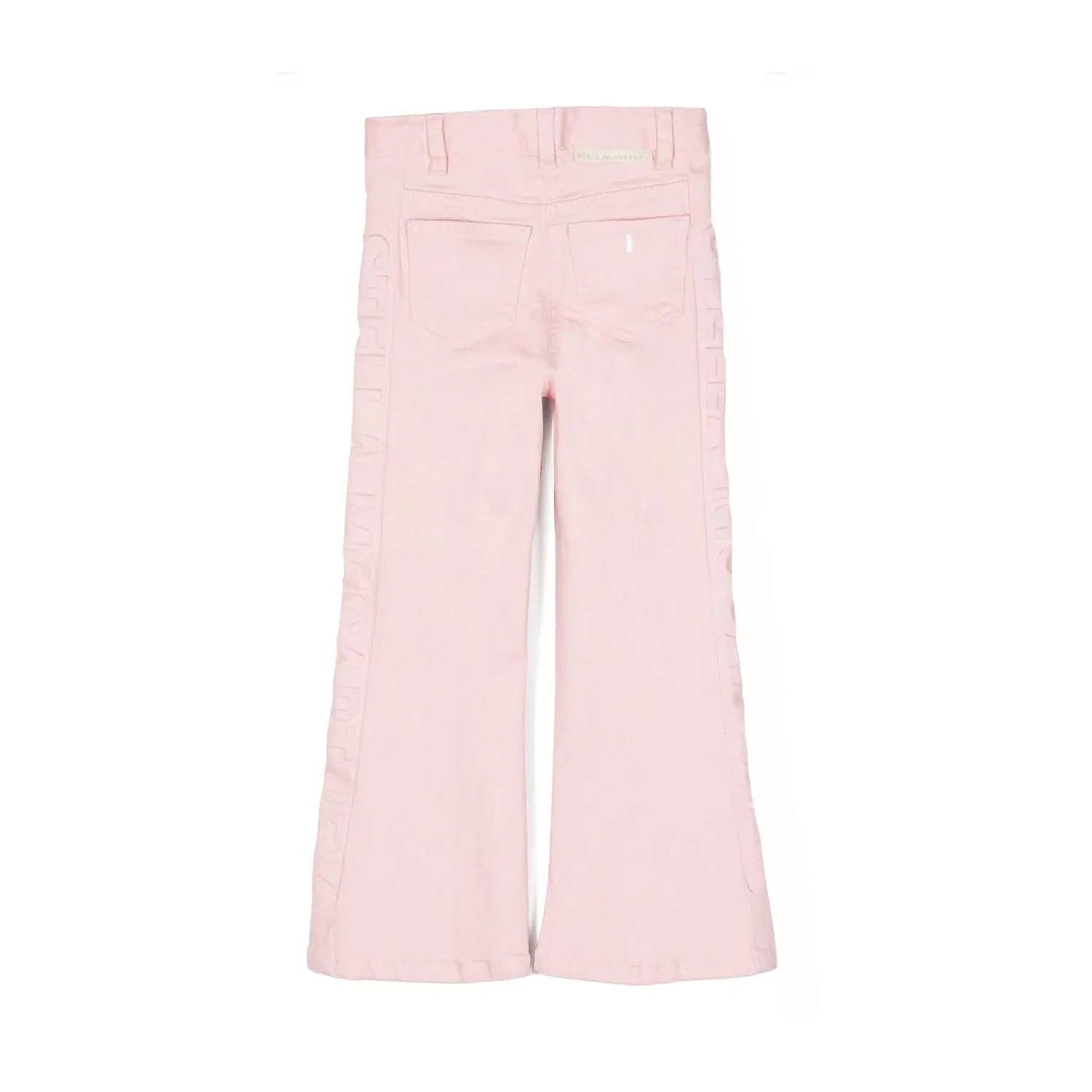 Stella Mccartney Pink Stella Flared Jeans For Girls And Teens