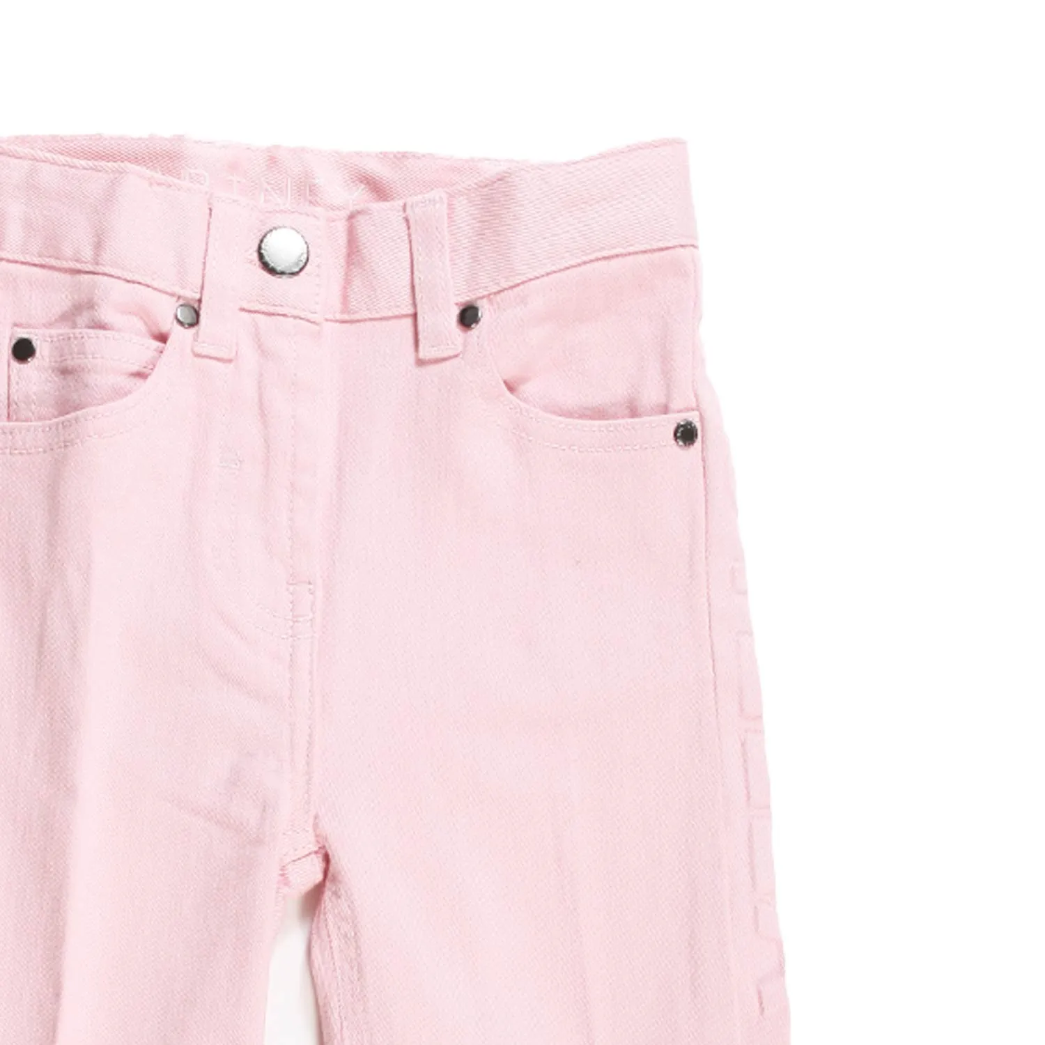 Stella Mccartney Pink Stella Flared Jeans For Girls And Teens