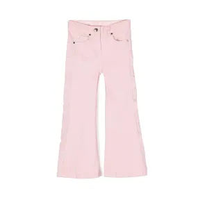 Stella Mccartney Pink Stella Flared Jeans For Girls And Teens