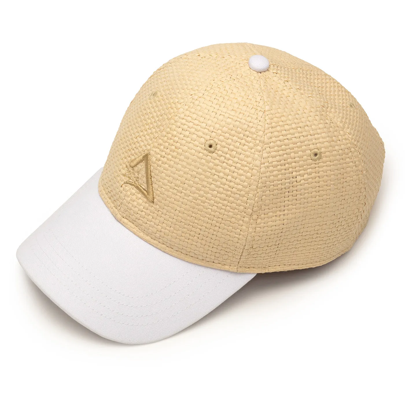 Straw Baseball Cap