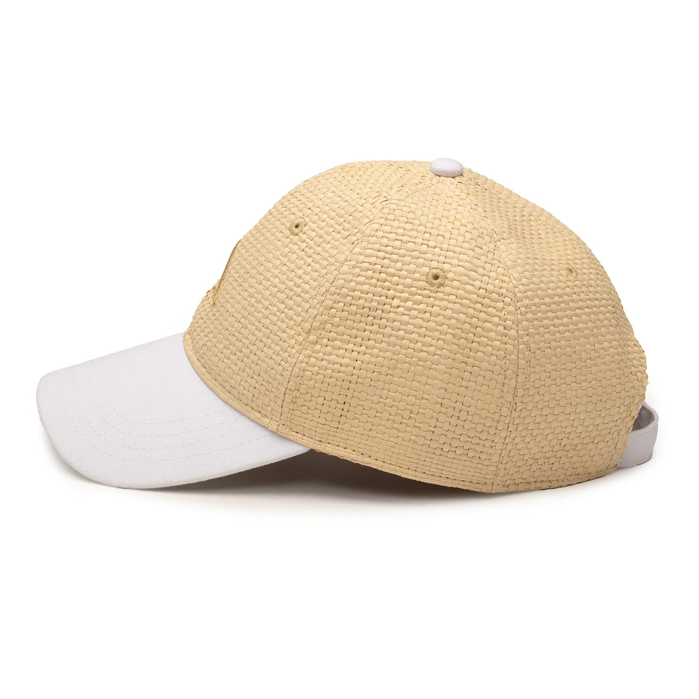 Straw Baseball Cap