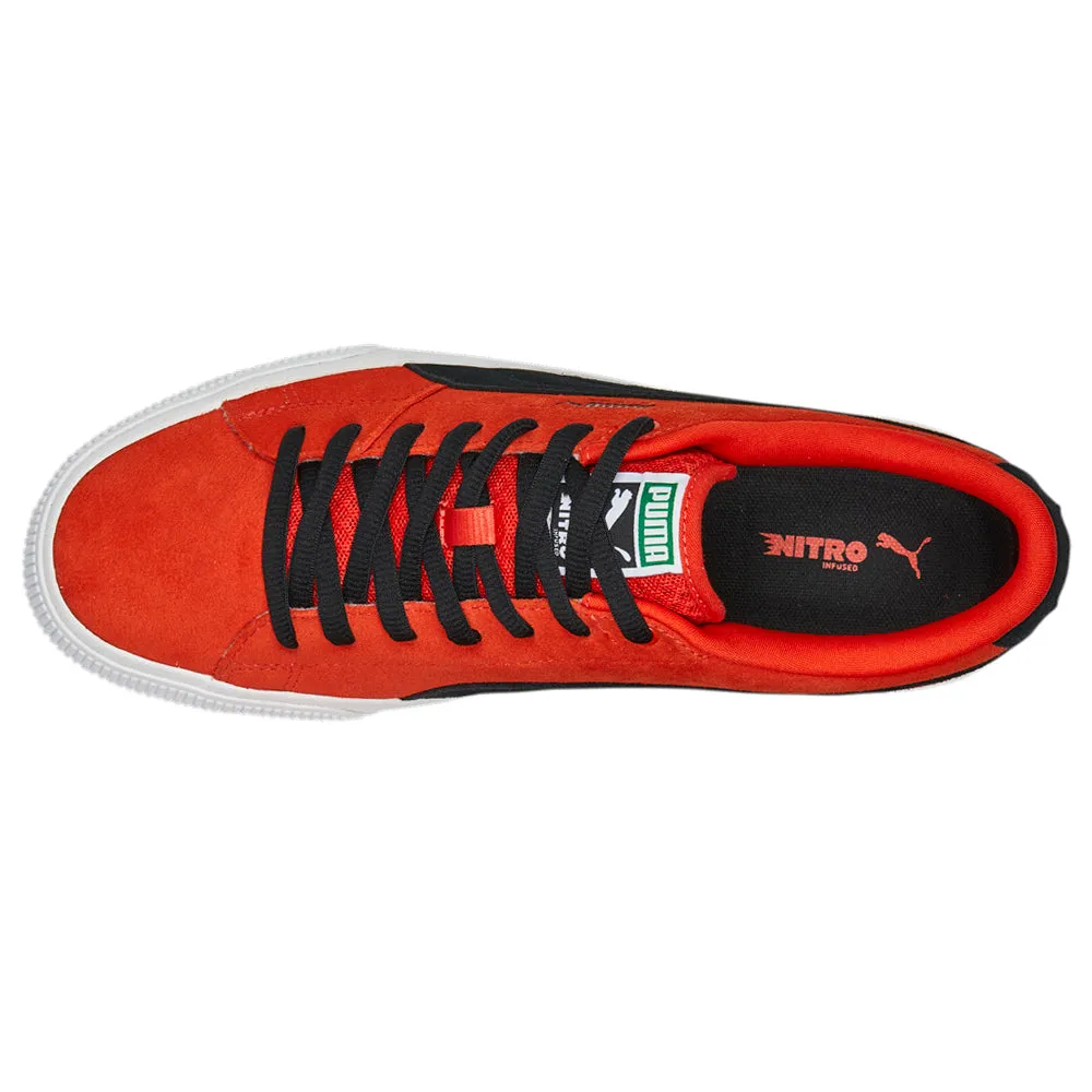 Suede Skate Nitro Lace Up Sneakers