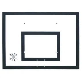 Sure Shot Rectangular Euro Basketball Board