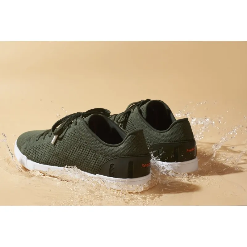 Swims Breeze Tennis Knit olive green