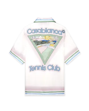 --Tennis Club Icon Silk Shirt-