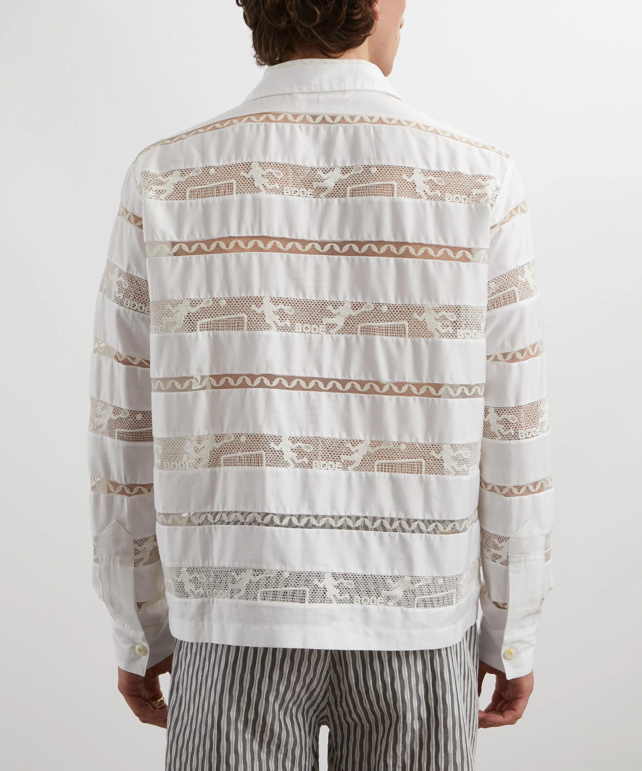 Tennis Lace Long-Sleeve Shirt