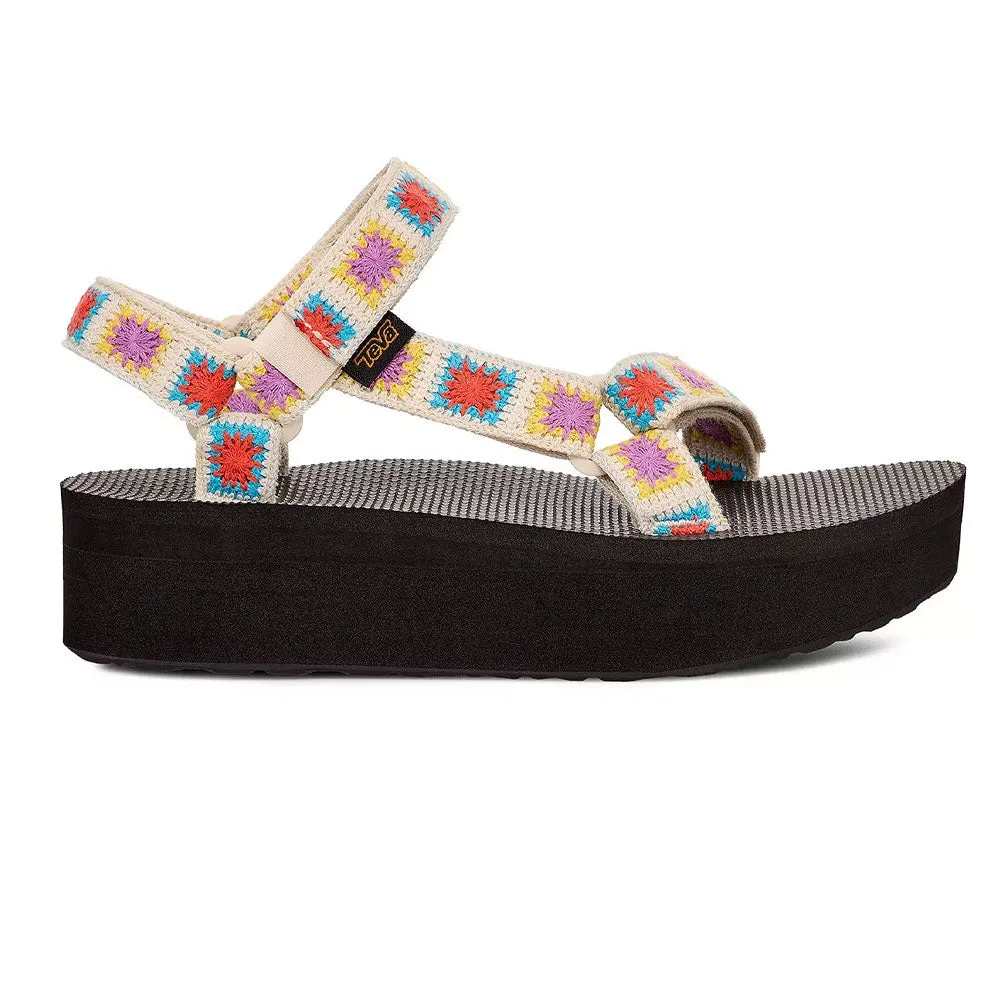 Teva Women's Flatform Universal Crochet Sandals - Explore