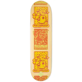 The National Skateboard Co. High Concave 8.375 Skateboard DeckHook Up High Orange