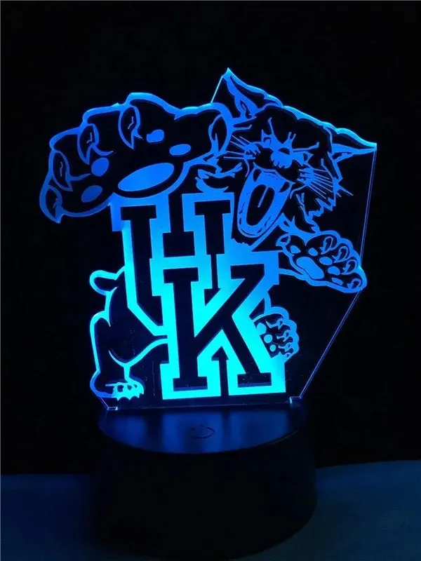 TIGER SOCCER 3D LAMP