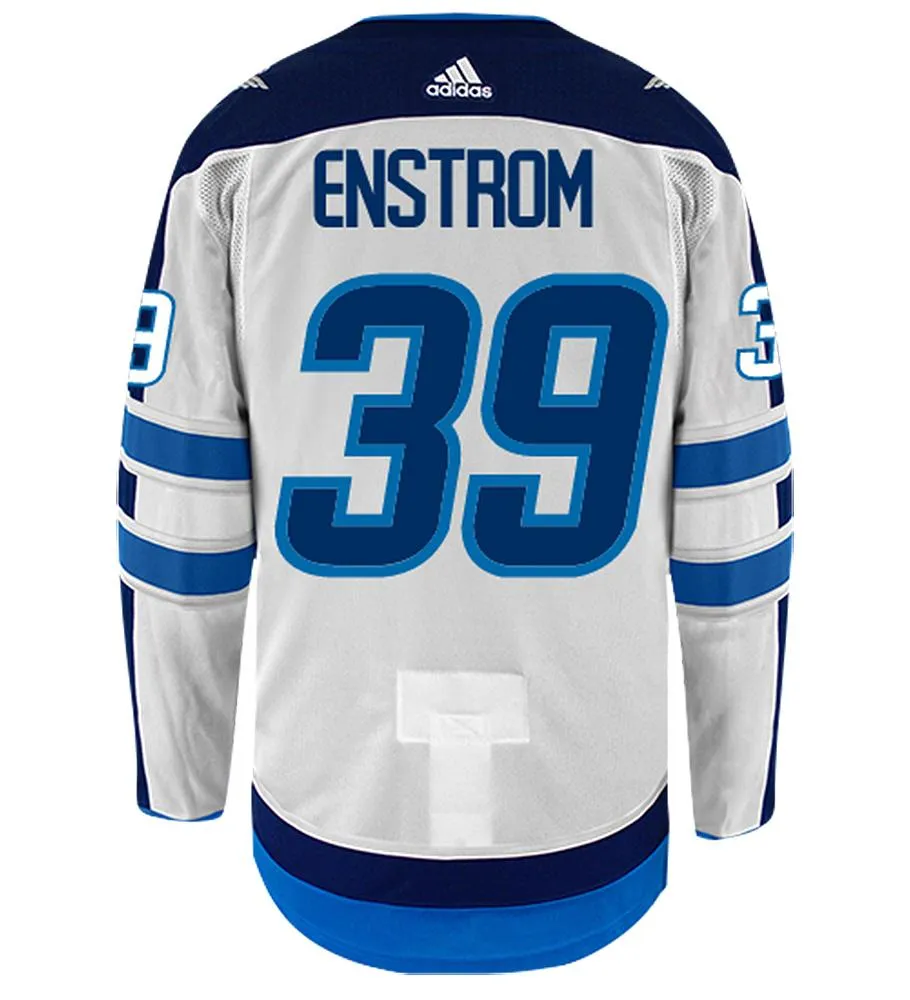 Toby Enstrom Winnipeg Jets Adidas Authentic Away NHL Hockey Jersey     