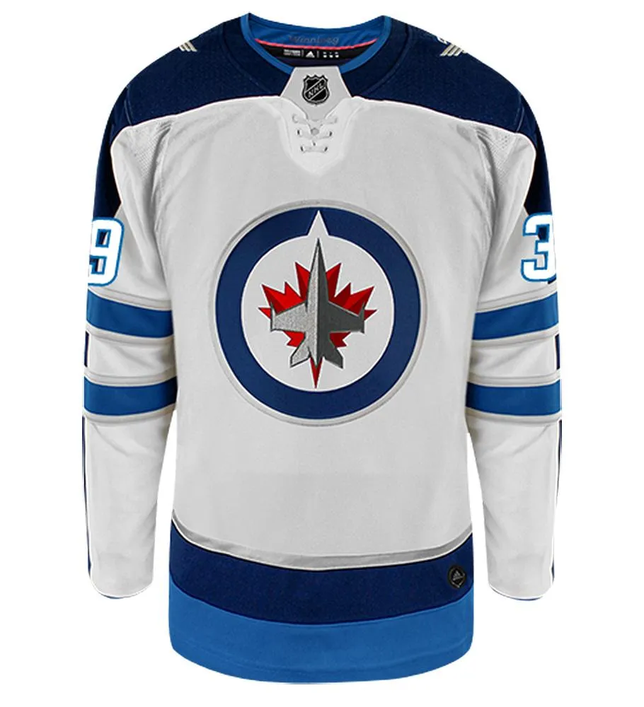 Toby Enstrom Winnipeg Jets Adidas Authentic Away NHL Hockey Jersey     