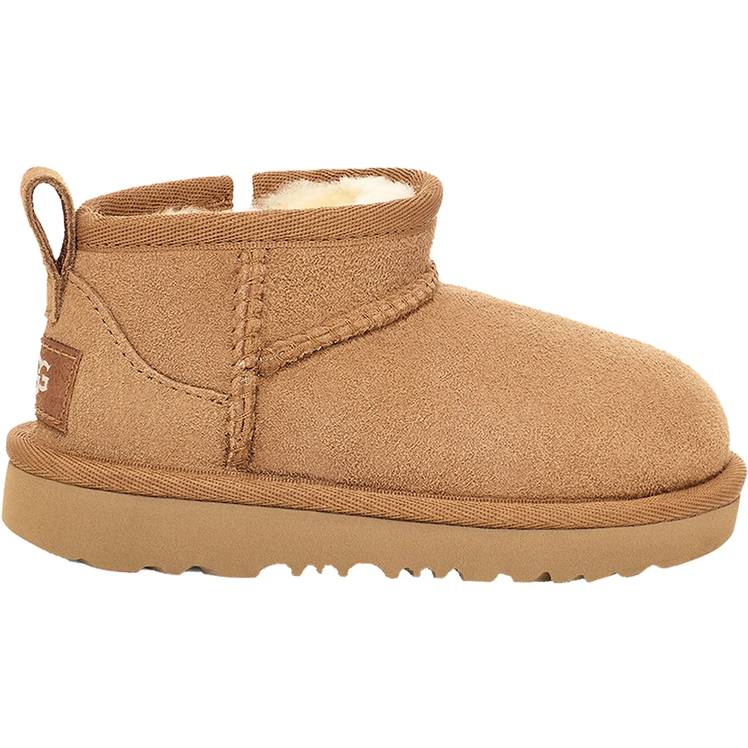 Toddlers' UGG Classic Ultra Mini Chestnut Sheepskin