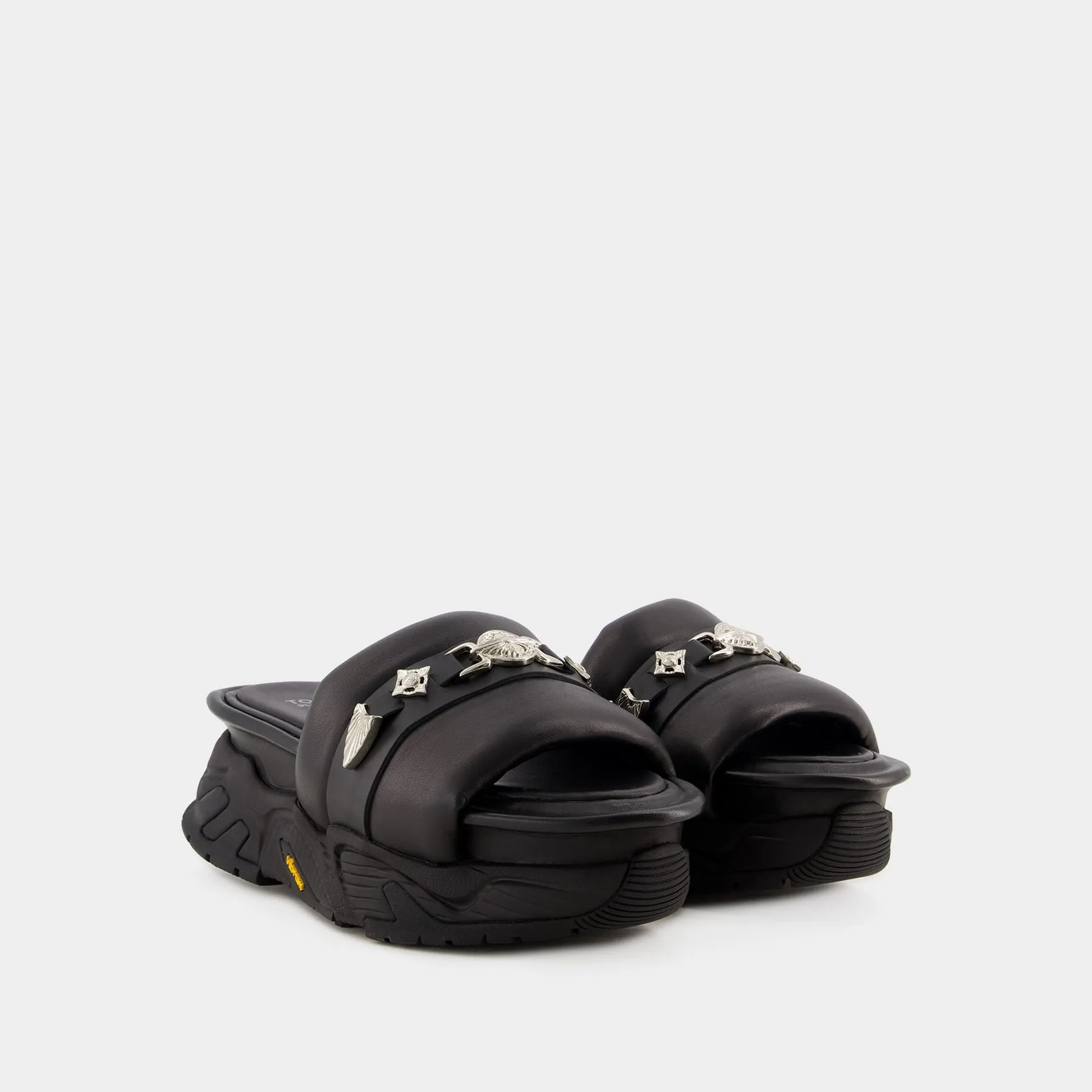 Toga Pulla  Aj1315 Sandals - Toga Pulla - Leather - Black