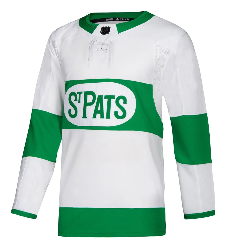 Toronto Maple Leafs St. Pats Adidas Authentic Home NHL Hockey Jersey     