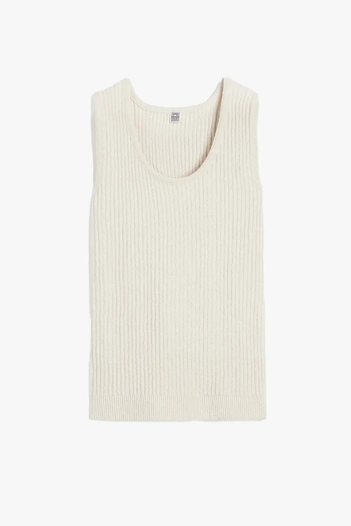 TOTEME   Textured Rib Tank  