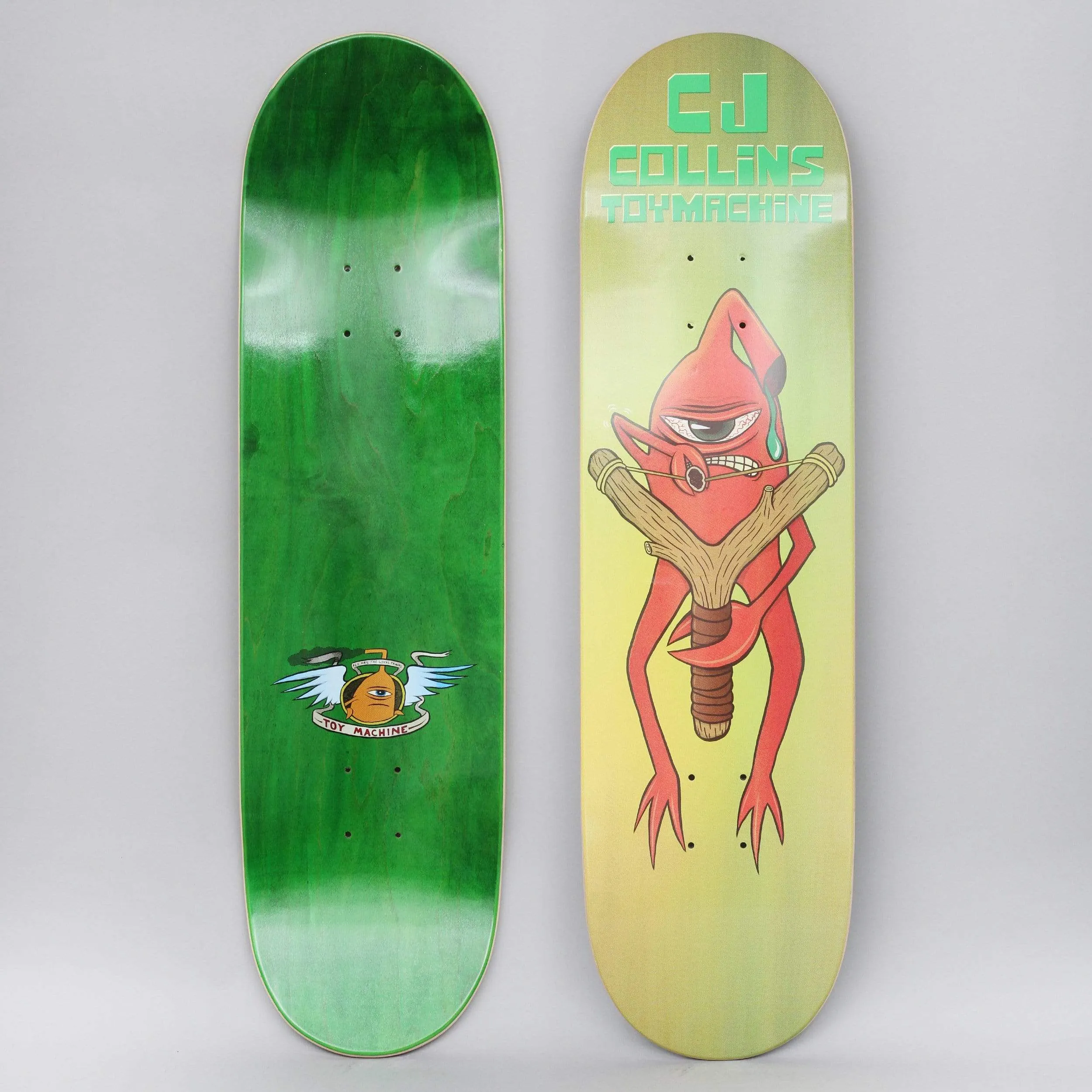 Toy Machine 8.38 CJ Slingshot Skateboard Deck