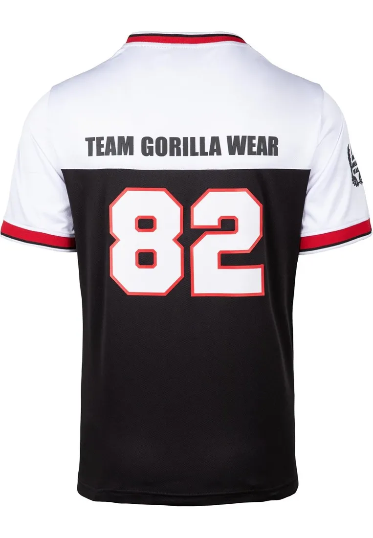 Trenton Football Jersey - Black/White - 4XL Gorilla Wear