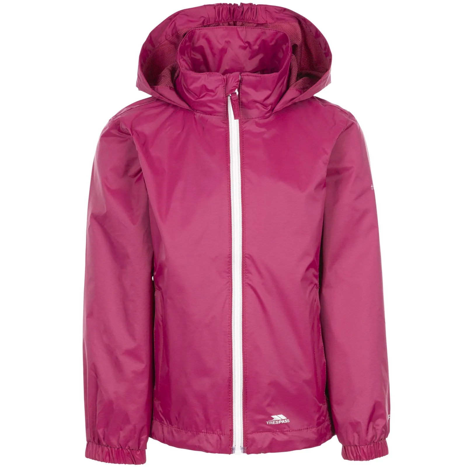 Trespass Kids Sabrina Hooded Waterproof Walking Jacket