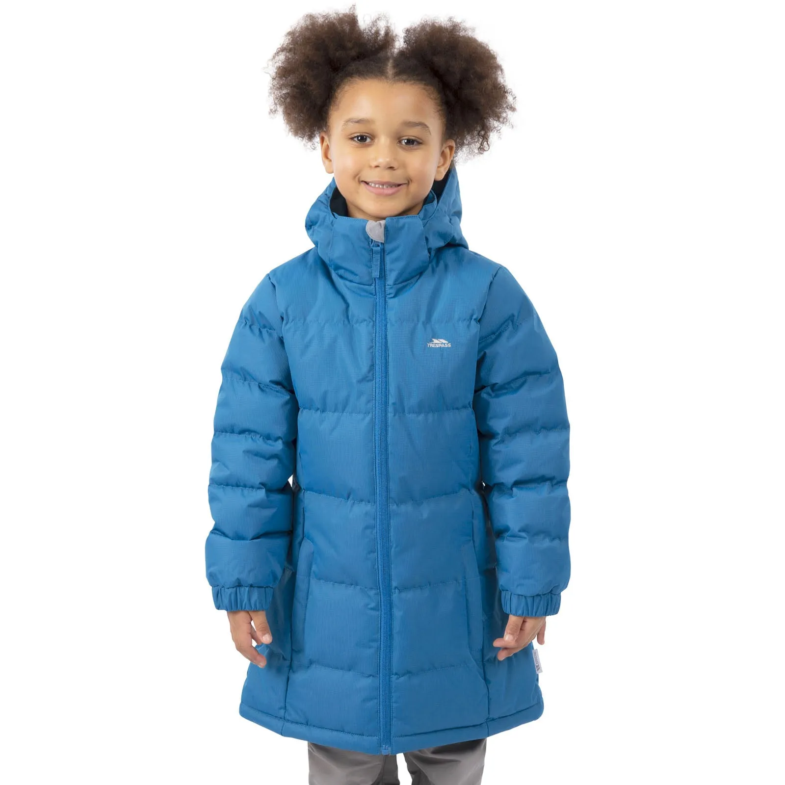 Trespass Kids Tiffy Long Padded Jacket