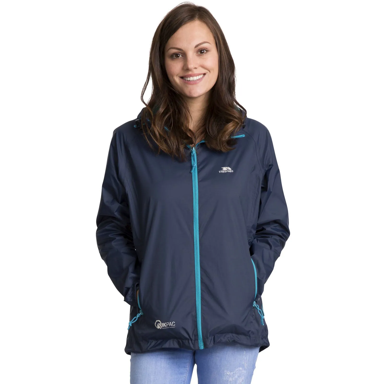 Trespass Womens Quikpac Packable Waterproof Jacket