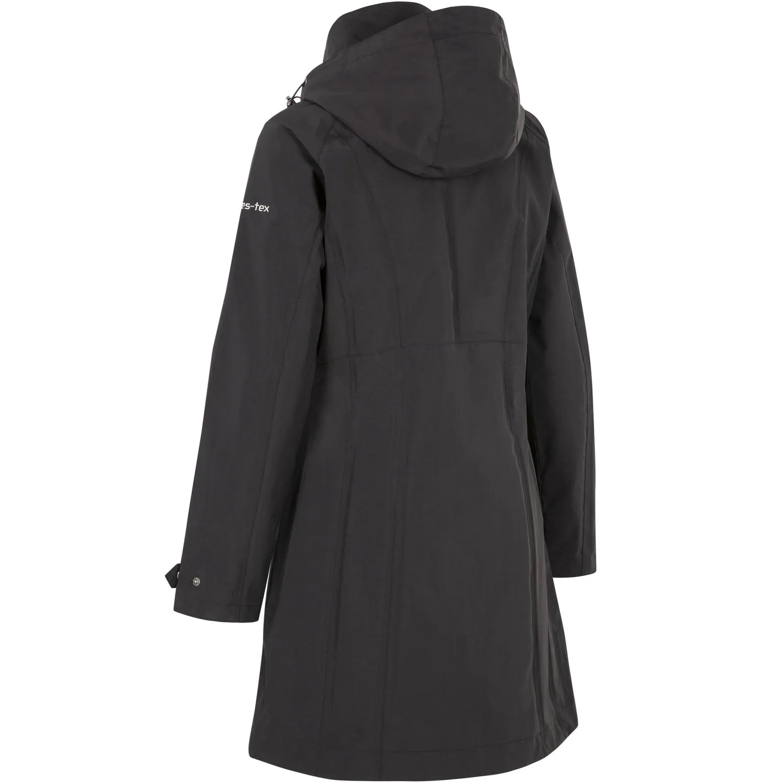 Trespass Womens Rainy Day Waterproof Long Jacket