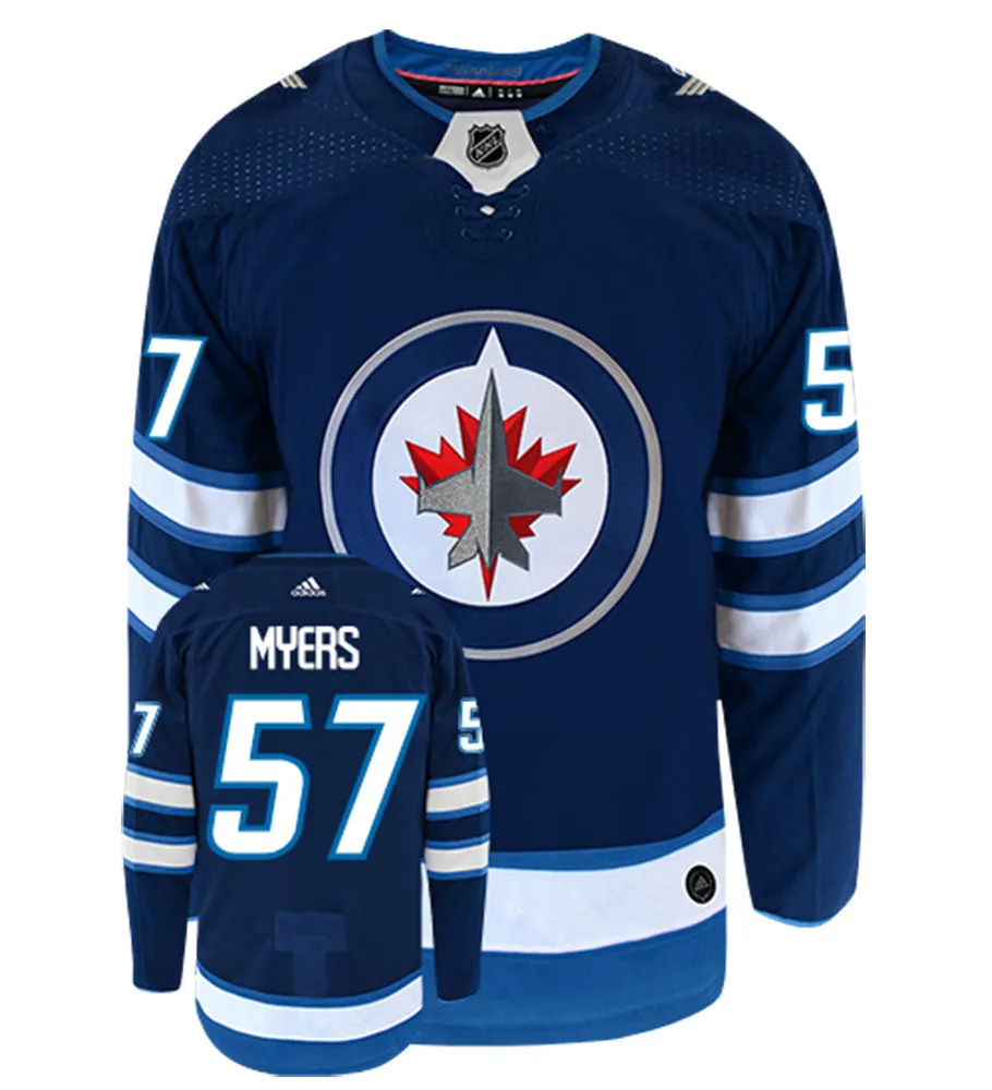 Tyler Myers Winnipeg Jets Adidas Authentic Home NHL Hockey Jersey     