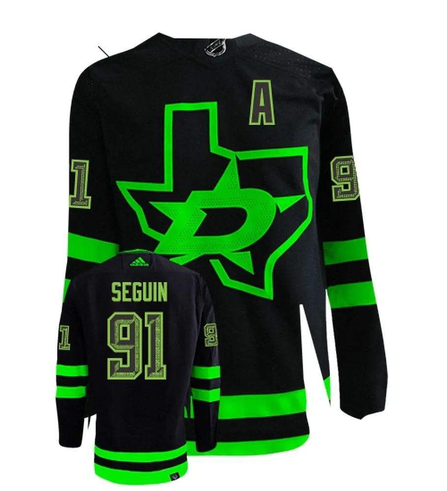 Tyler Seguin Dallas Stars Adidas Primegreen Authentic NHL Hockey Jersey     