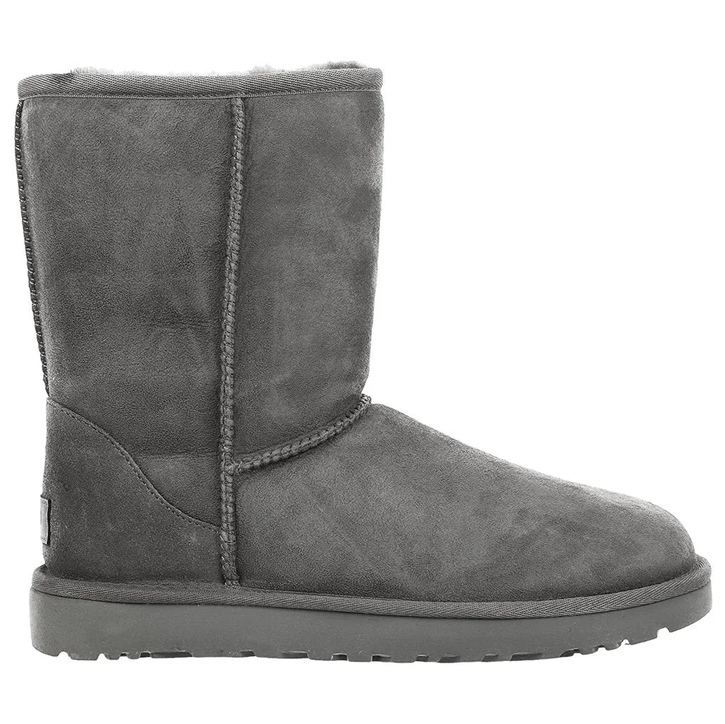 Ugg Australia Womens Boots Classic Short II Casual Pull-On Ankle Suede - UK 5