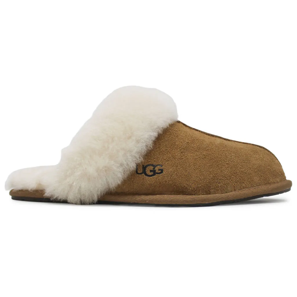 Ugg Womens Sandals Scuffette II Casual Slip-On Open-back Suede Leather - UK 5