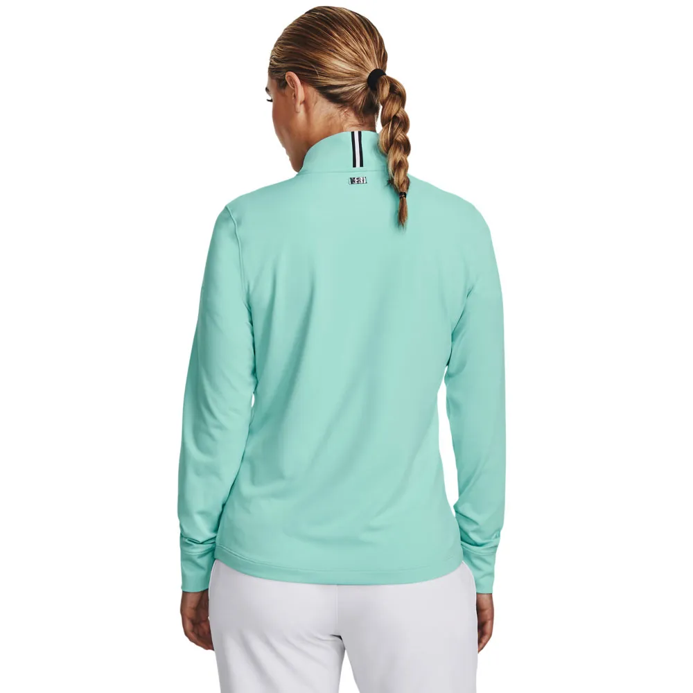 Under Armour Ladies Zinger Quarter Zip Golf Mid Layer