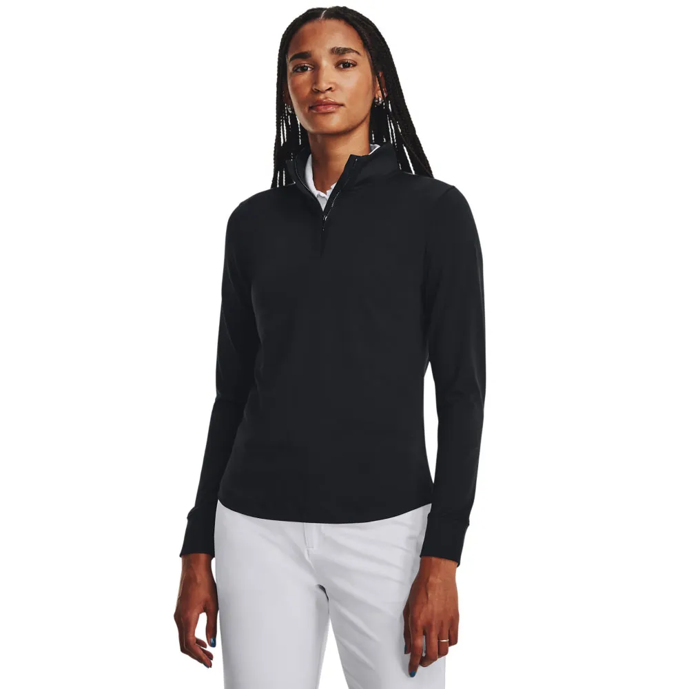 Under Armour Ladies Zinger Quarter Zip Golf Mid Layer