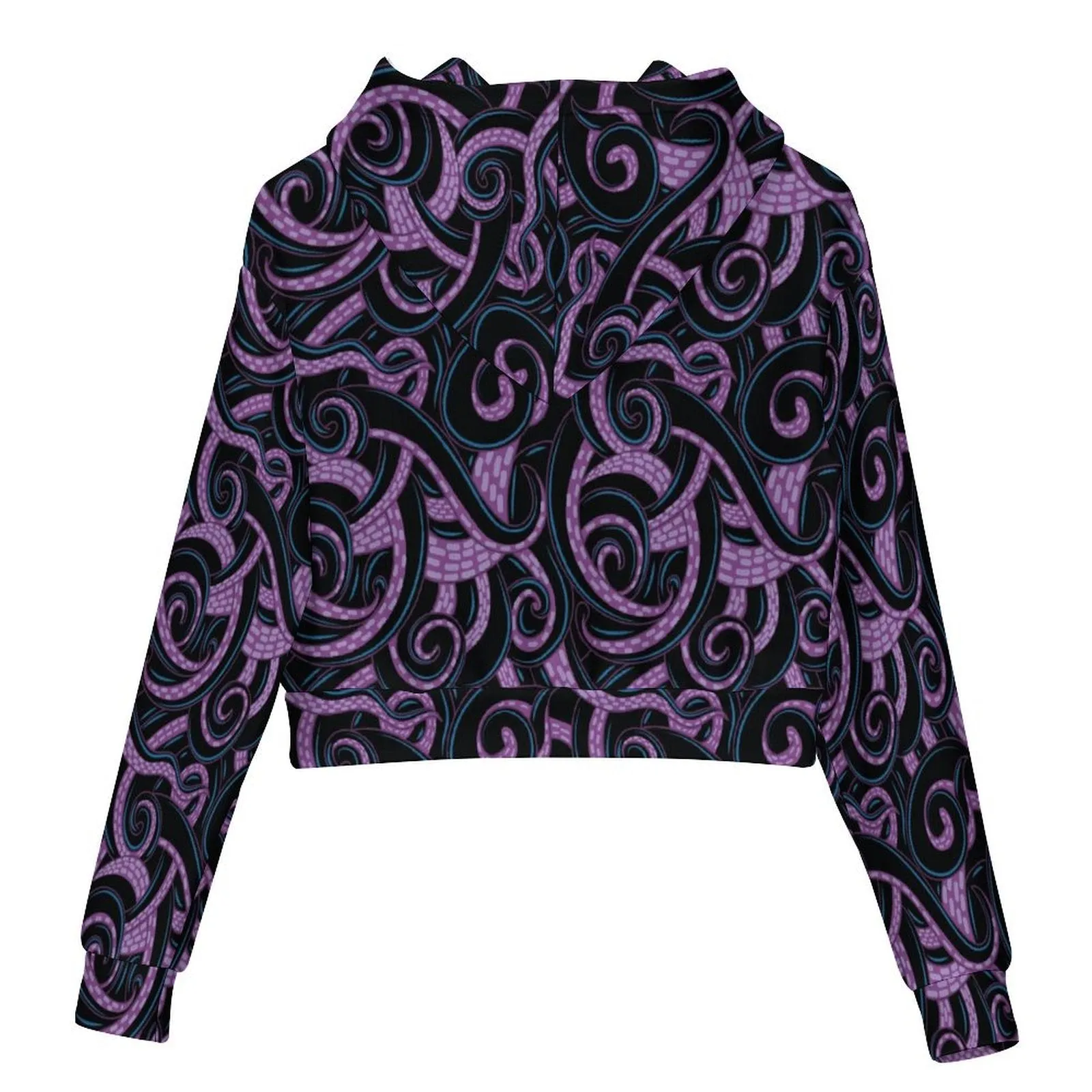 Ursula Tentacles Women's Cropped Hoodie