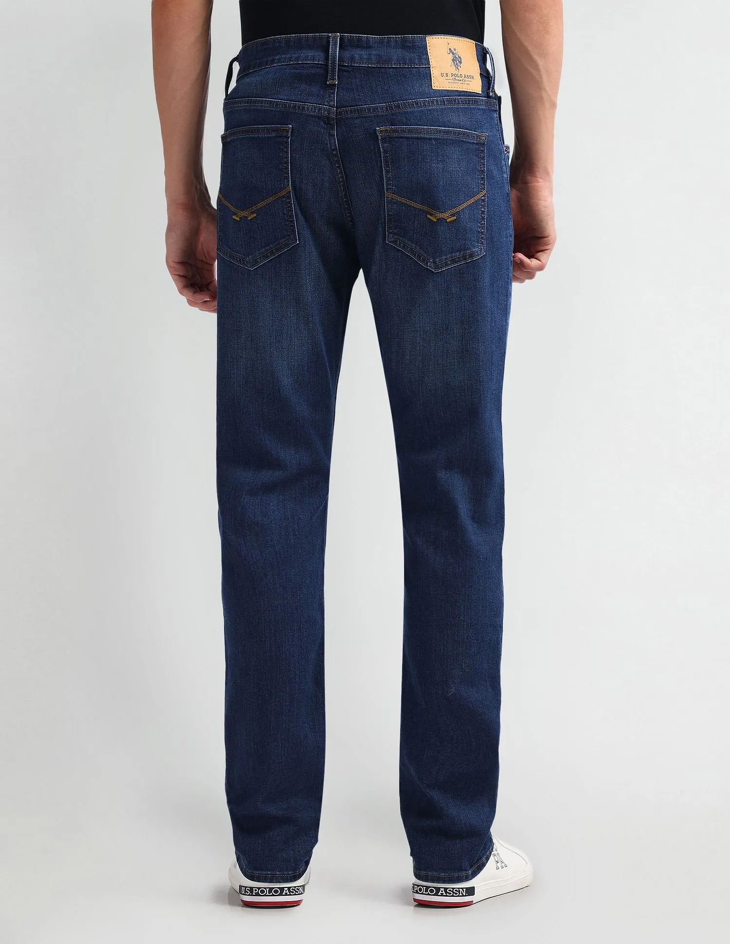 U.S. Polo Assn. Denim Co. Brandon Slim Tapered Fit Blue Jeans