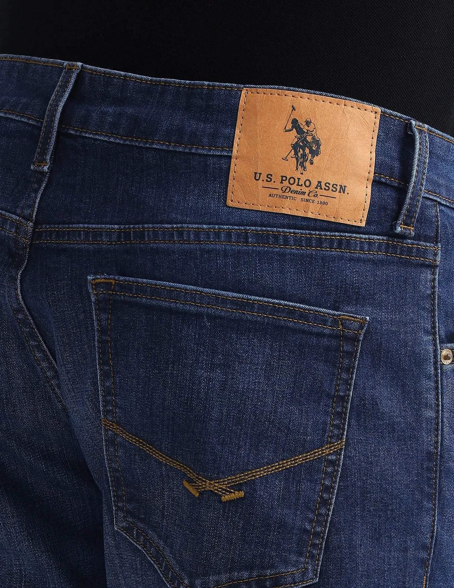 U.S. Polo Assn. Denim Co. Brandon Slim Tapered Fit Blue Jeans