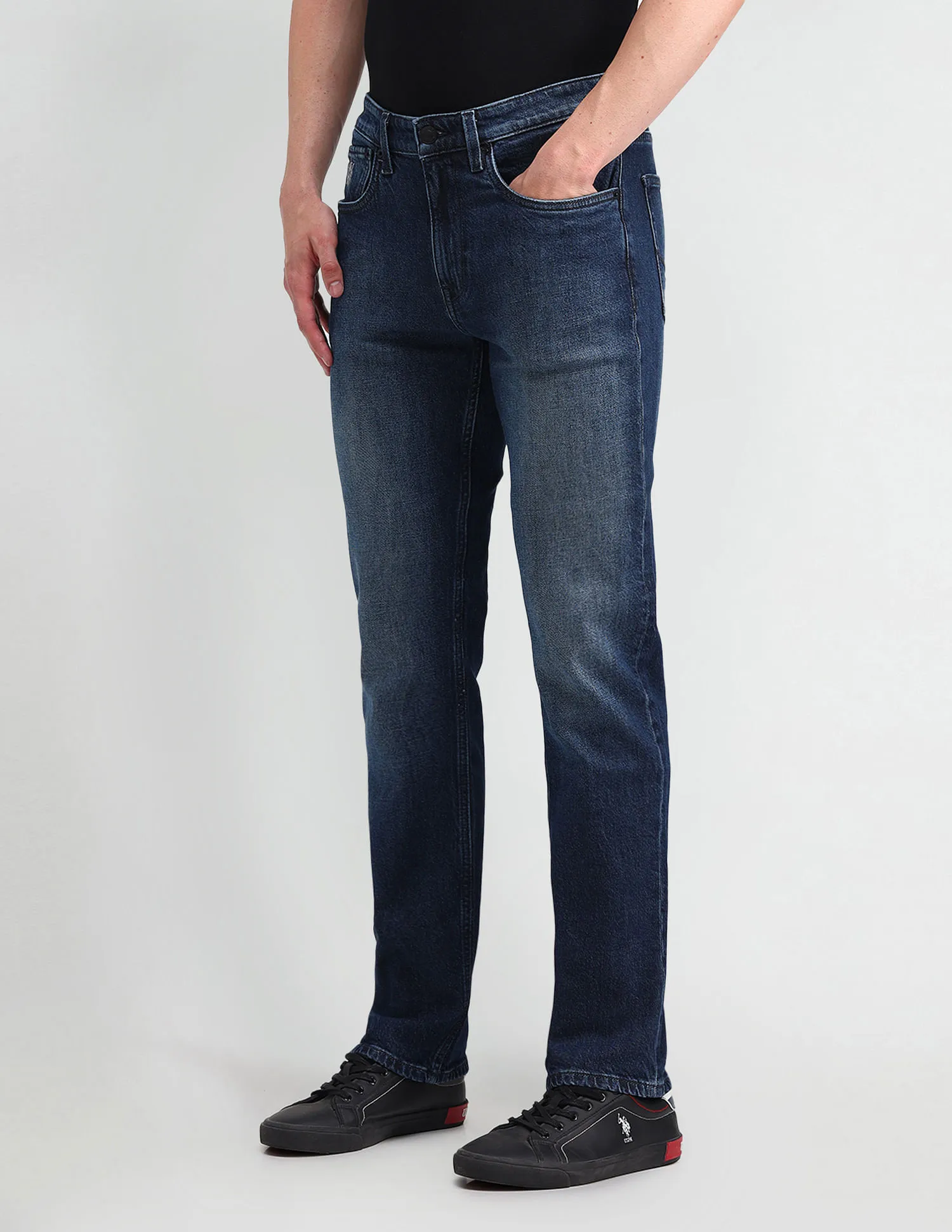 U.S. Polo Assn. Denim Co. Harold Slim Straight Blue Jeans