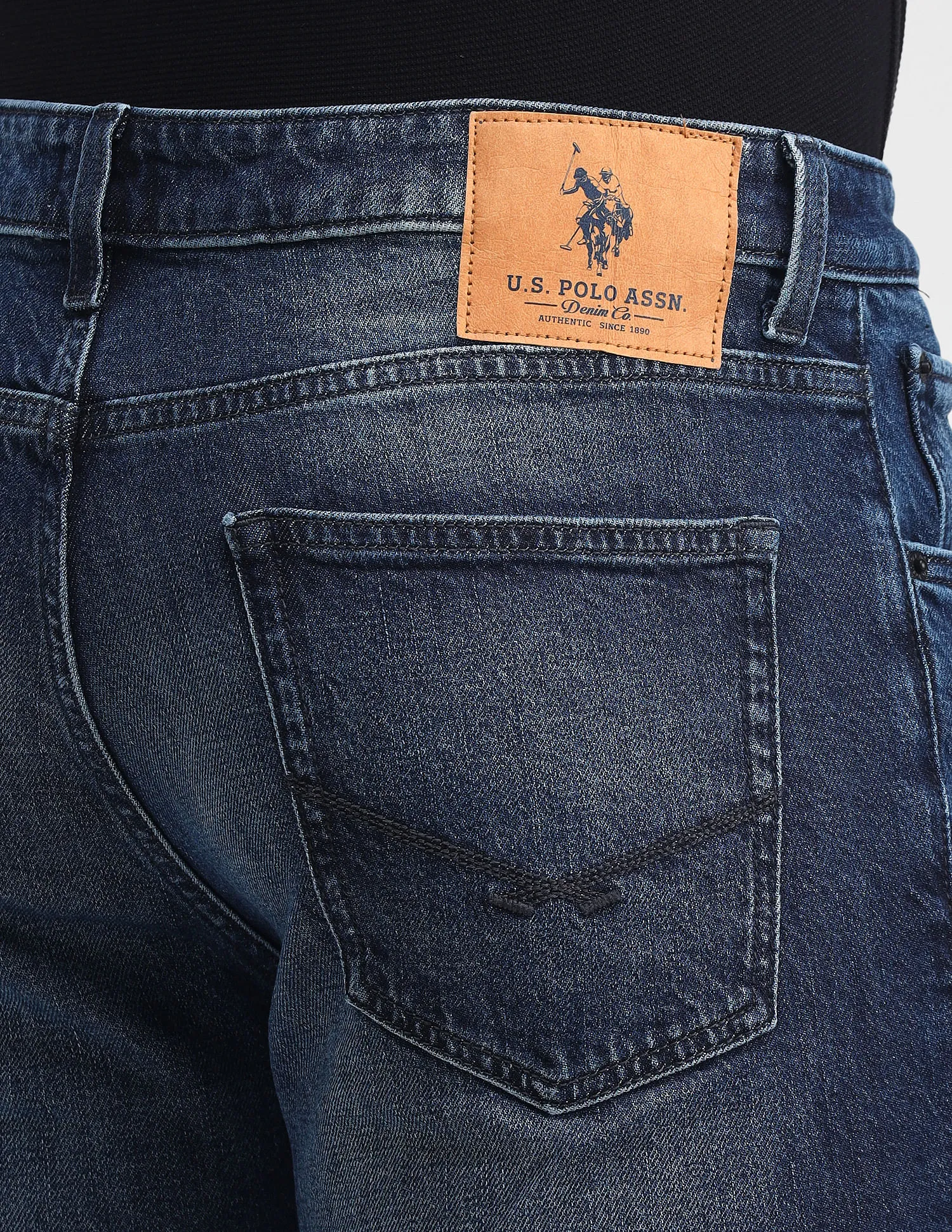 U.S. Polo Assn. Denim Co. Harold Slim Straight Blue Jeans