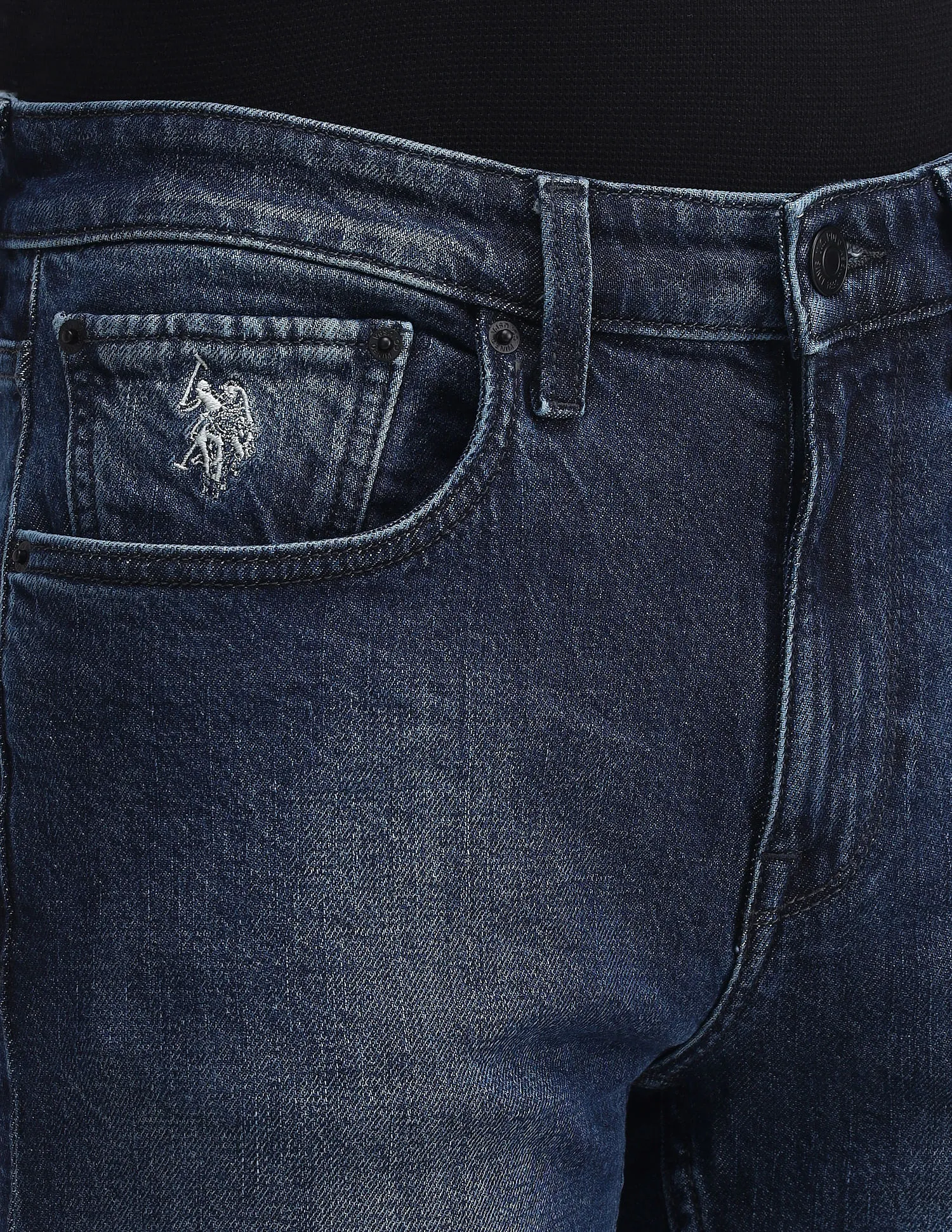 U.S. Polo Assn. Denim Co. Harold Slim Straight Blue Jeans