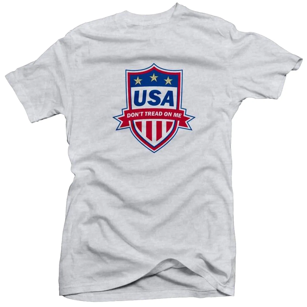 USA Don't Tread on Me Soccer Badge Printed Tee