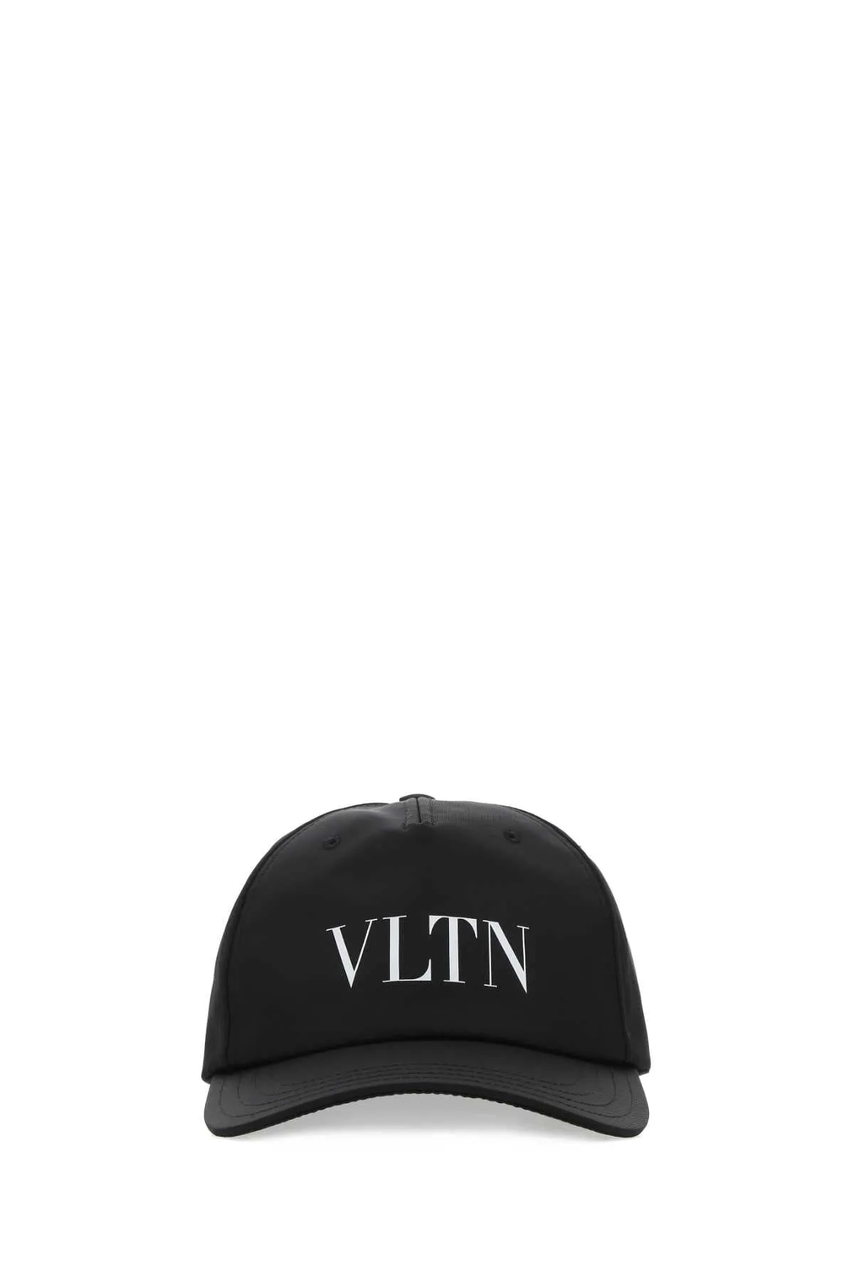 Valentino Garavani Black Nylon Baseball Cap