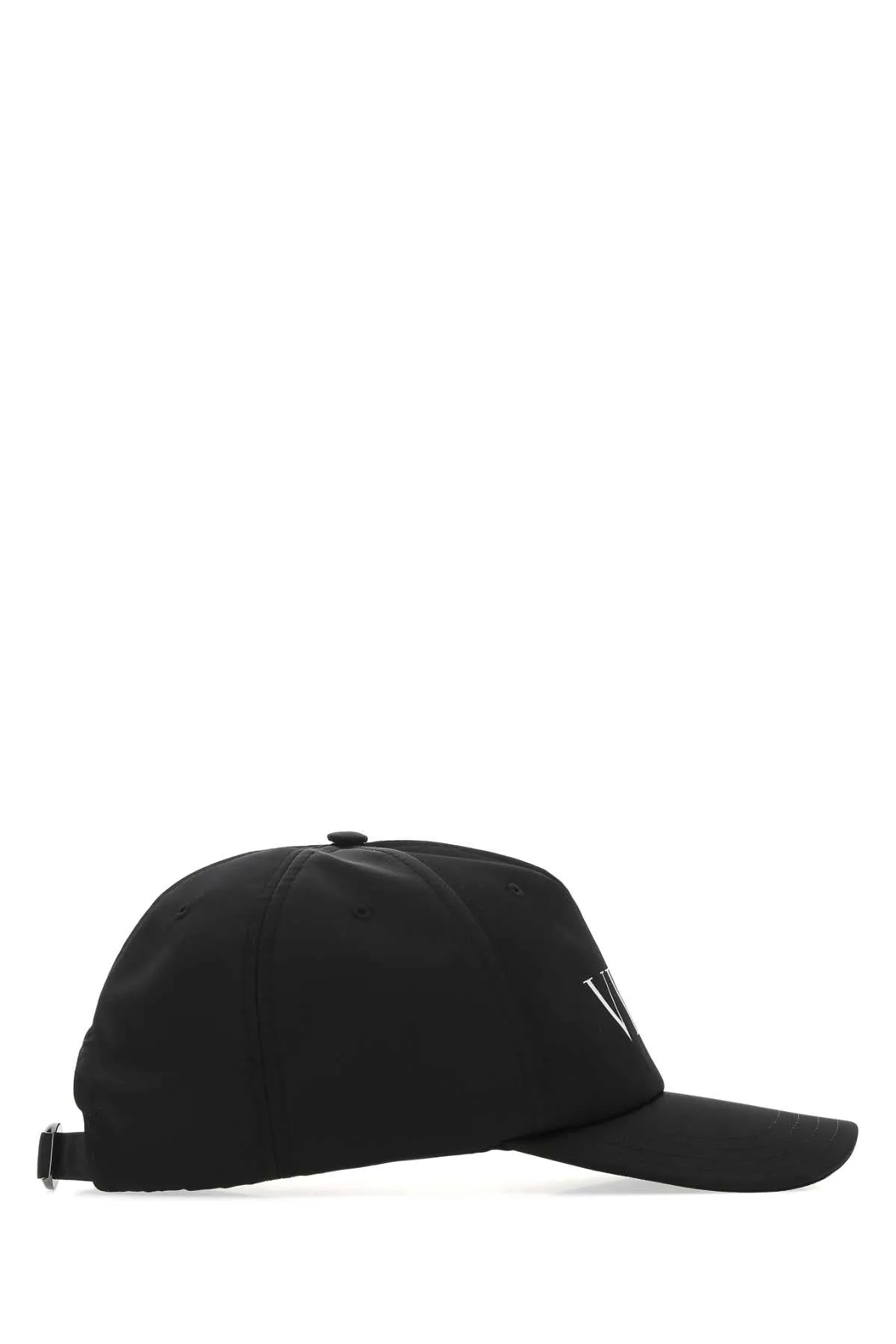 Valentino Garavani Black Nylon Baseball Cap