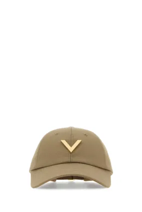 Valentino Garavani Sage Green Stretch Cotton Baseball Cap