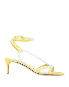 Valentino Garavani Women Sandals Yellow 4 UK