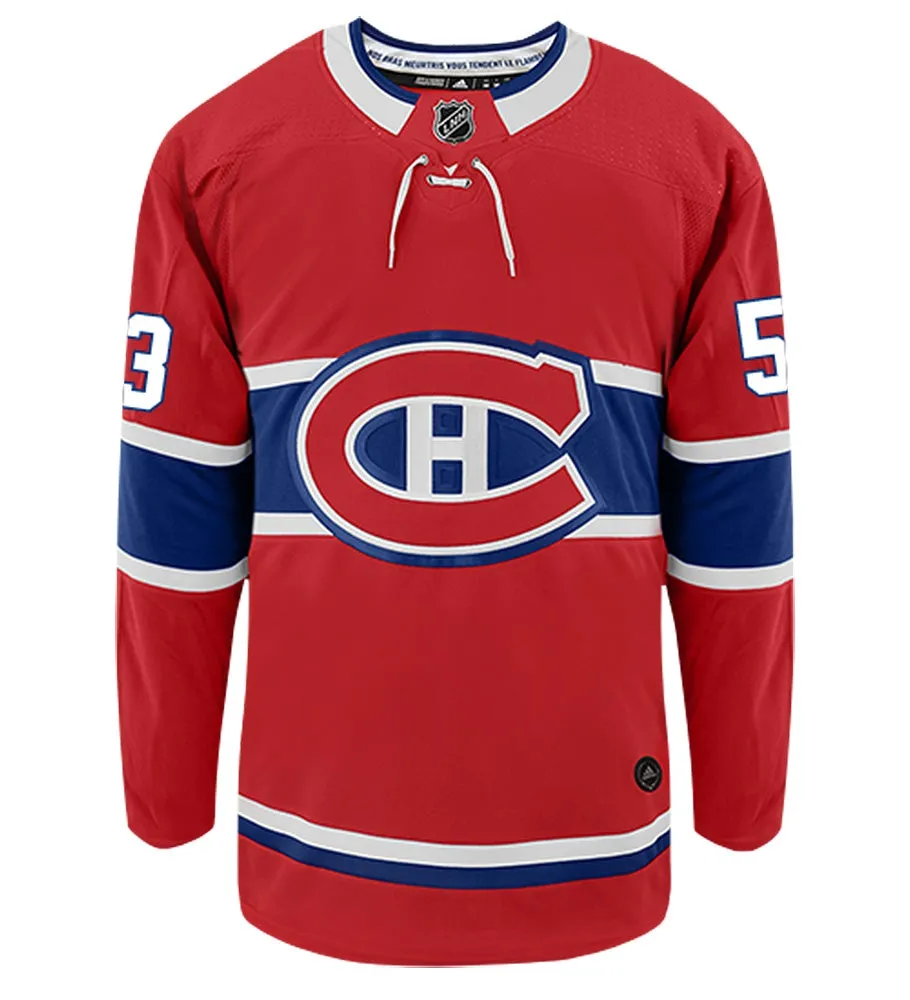 Victor Mete Montreal Canadiens Adidas Authentic Home NHL Hockey Jersey     