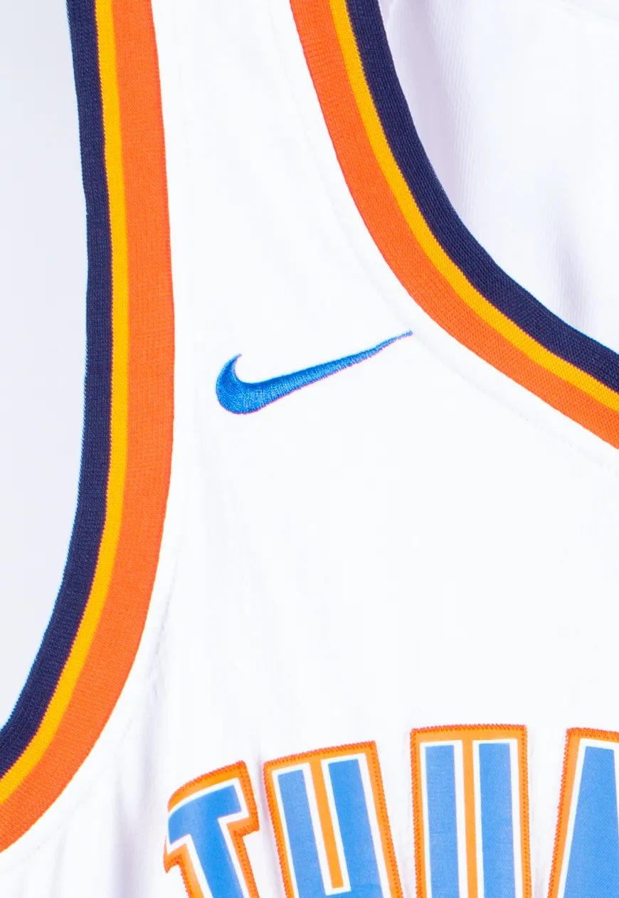 Vintage 90s Nike Basketball Jersey Thunder | Vintage Clothing Online