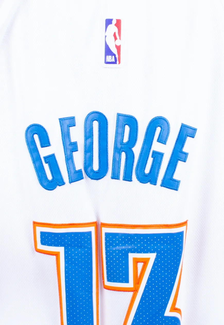 Vintage 90s Nike Basketball Jersey Thunder | Vintage Clothing Online