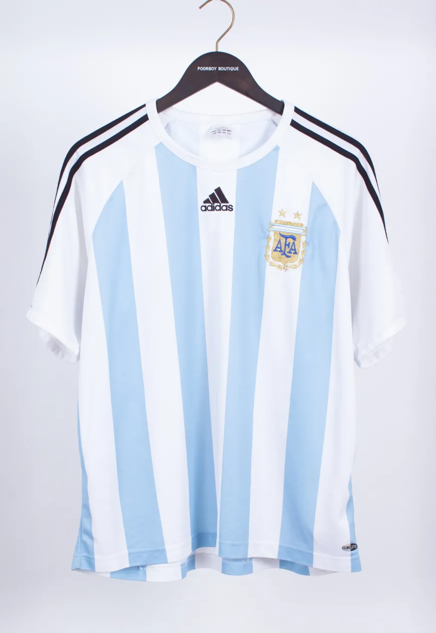 Vintage Adidas Football Shirt Argentine Football Association | Poorboy