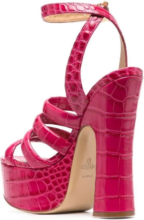 Vivienne Westwood Britney open-toe platform sandals Pink